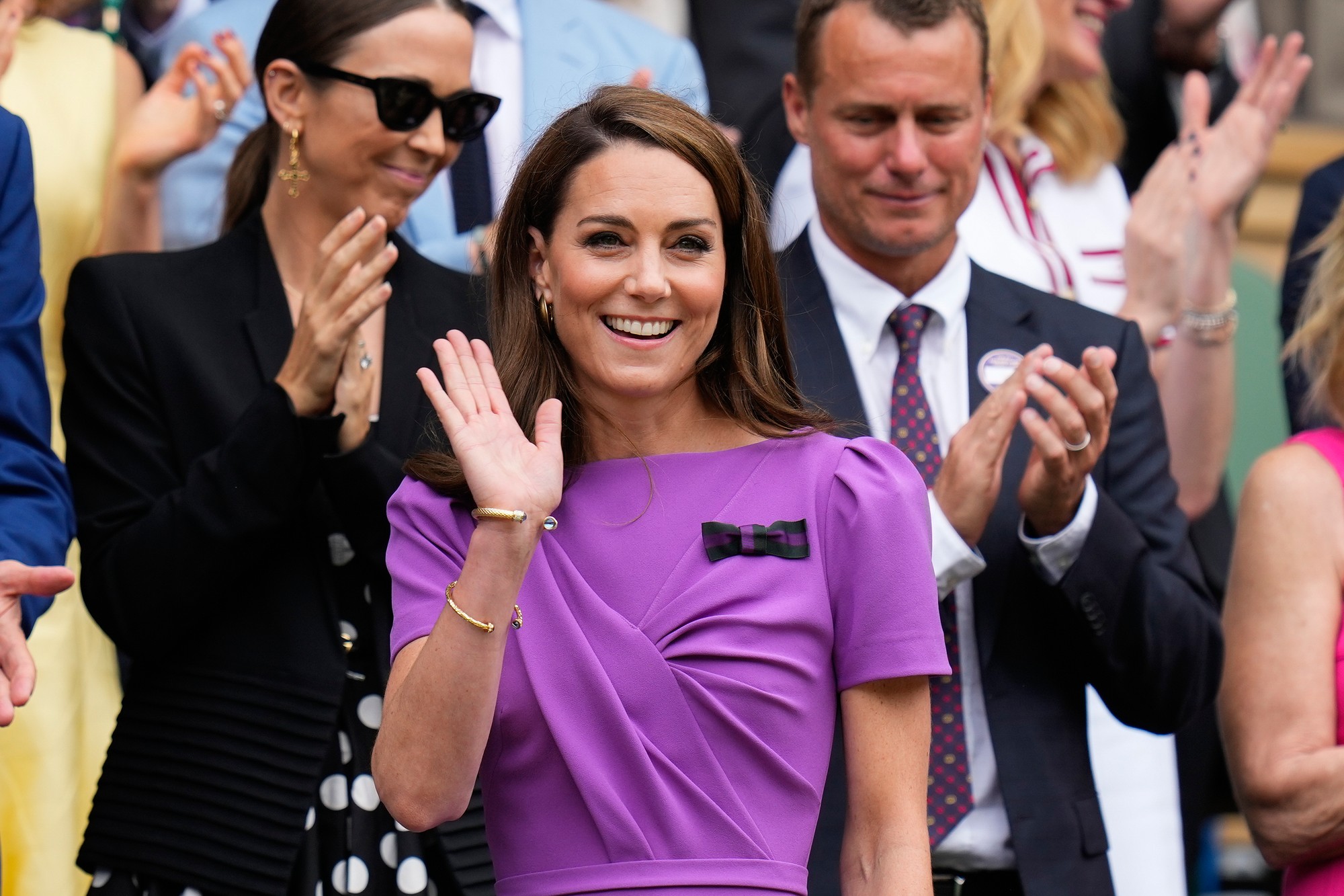 Princezná Kate na Wimbledone.
