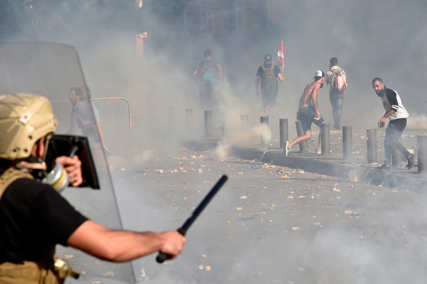 Nasilni protesti u Bejrutu