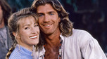 Jane Seymour i Joe Lando w serialu "Doktor Quinn", 1993 r.