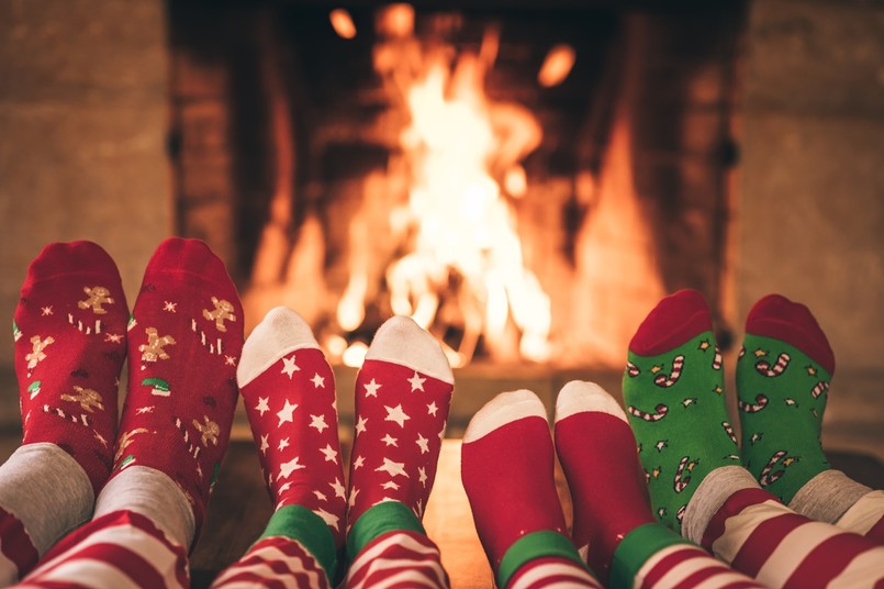 świąteczne skarpetki prezent na mikołajki do 50 zł