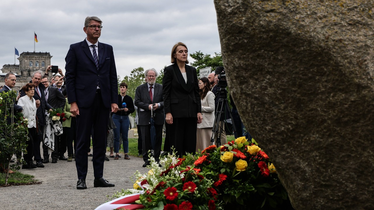 W Berlinie odsłonięto pomnik poświęcony ofiarom niemieckiej agresji w Polsce. "Symbol europejskiej kultury pamięci"