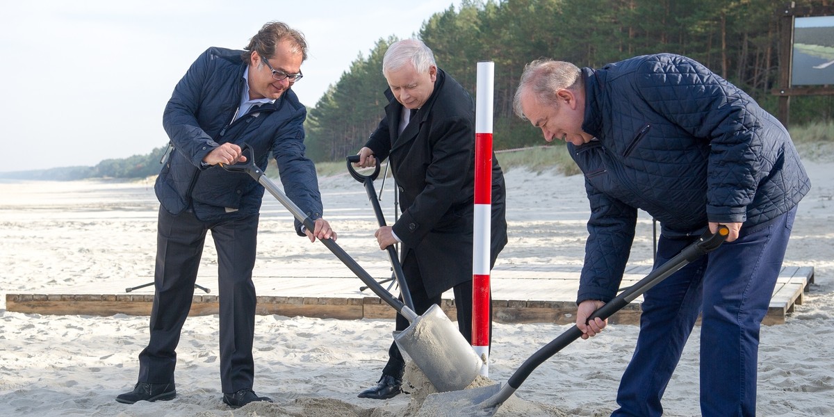 Zniknał słupek Jarosława Kaczyńskiego. Gdzie on jest?