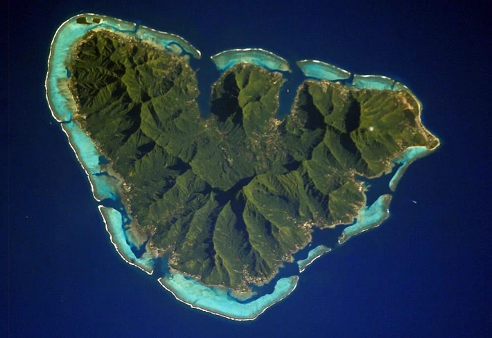 6. Moorea, Polinezja Francuska