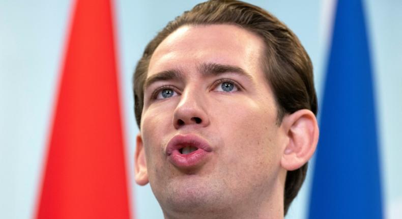 Kurz says the talks will be 'challenging'