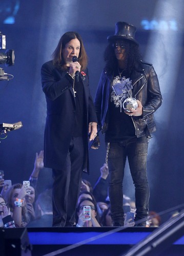 Ozzy Osbourne i Slash na MTV Europe Music Awards 2014