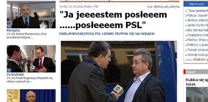 PSL to abstynenci? "My się nie upijamy"