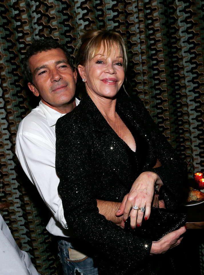 Antonio Bandera i Melanie Griffith