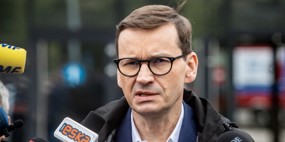 Premier Mateusz Morawiecki