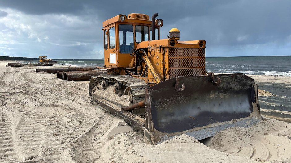 Popularny kurort poszerza plażę. Przygotowuje się na przyjazd letników