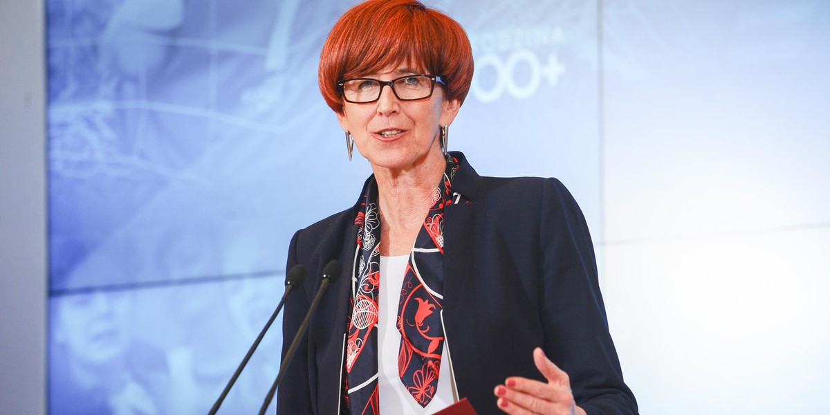 Minister Elżbieta Rafalska