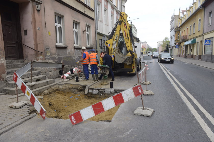 Awaria wodociągowa w Leśnicy