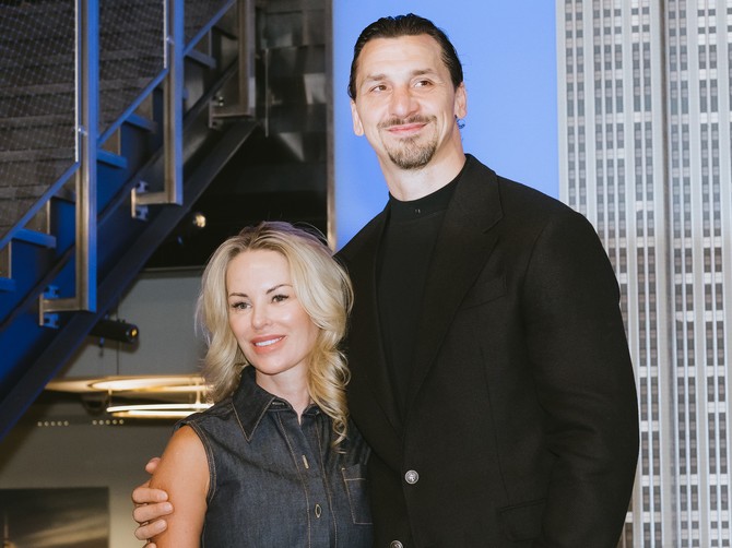 Zlatan Ibrahimović i Helena Seger