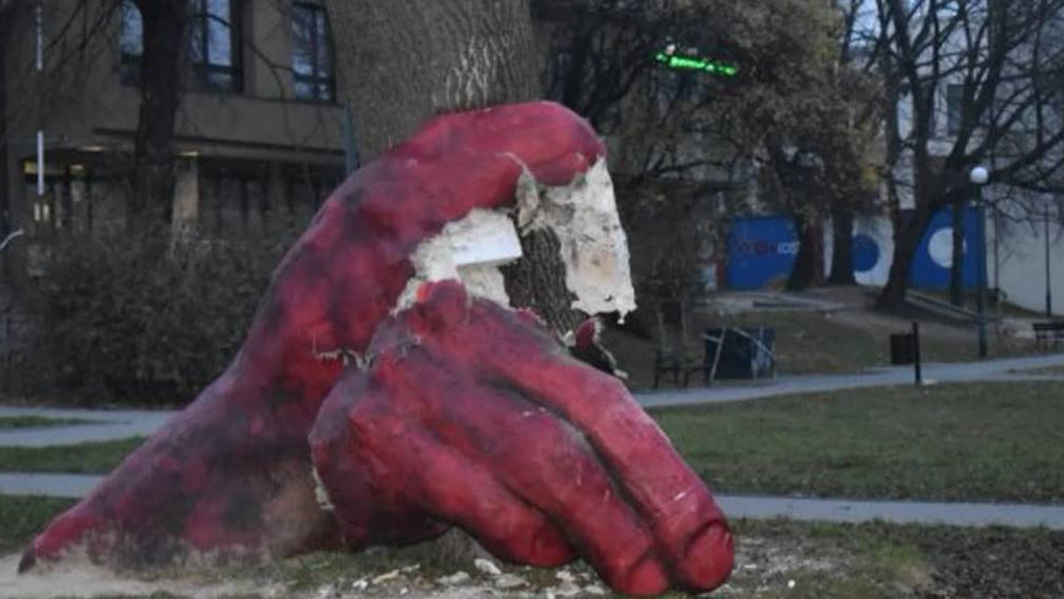 Lublin. Zniszczył instalację artystyczną. 37-latek został zatrzymany