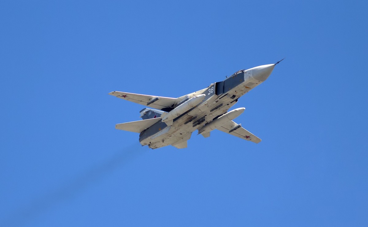 Rosyjski samolot Su-24