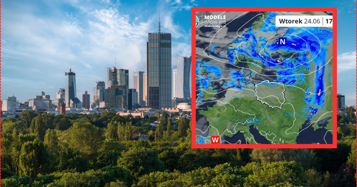 Prognoza pogody na wtorek, 24 czerwca. Synoptycy zapowiadają radykalną zmianę