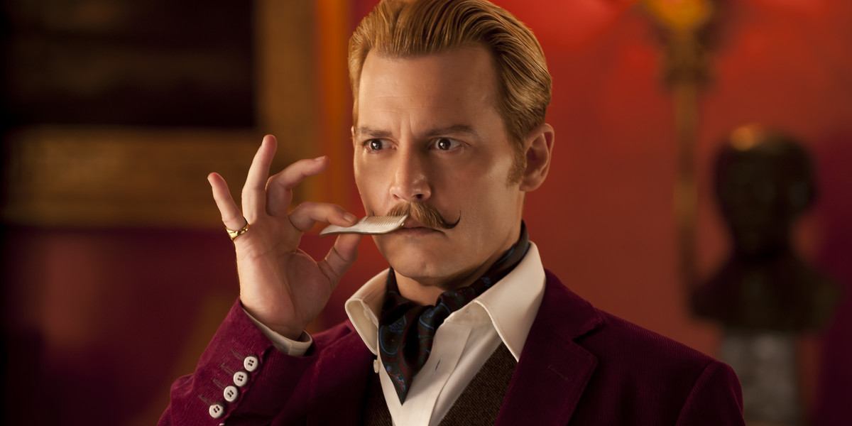 "Bezwstydny Mortdecai".