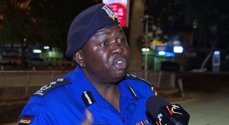 Police spokesman Charles Owino snaps at Citizen TV anchor after question on police brutality during Coronavirus curfew