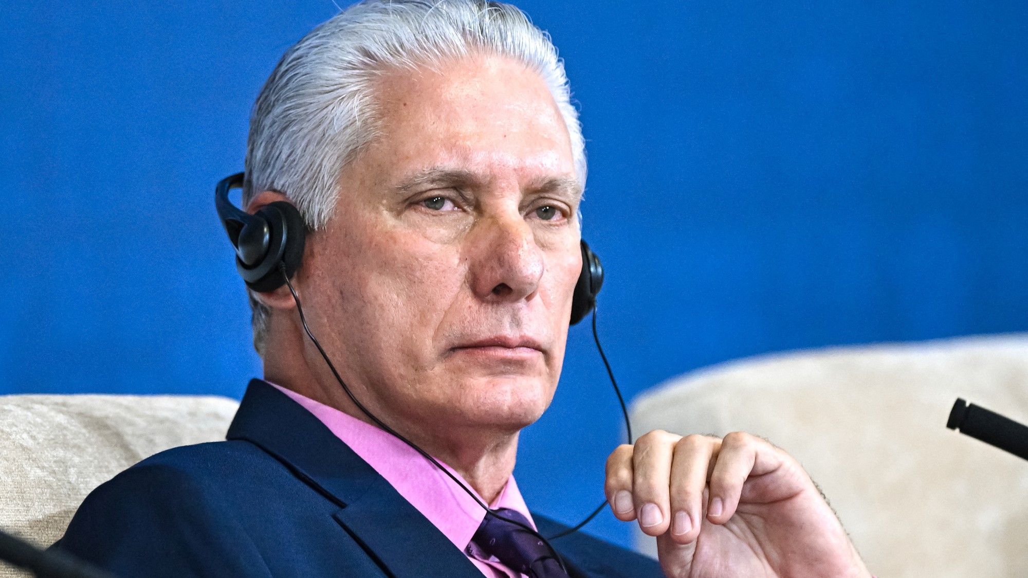 Kubánsky prezident Miguel Díaz-Canel.