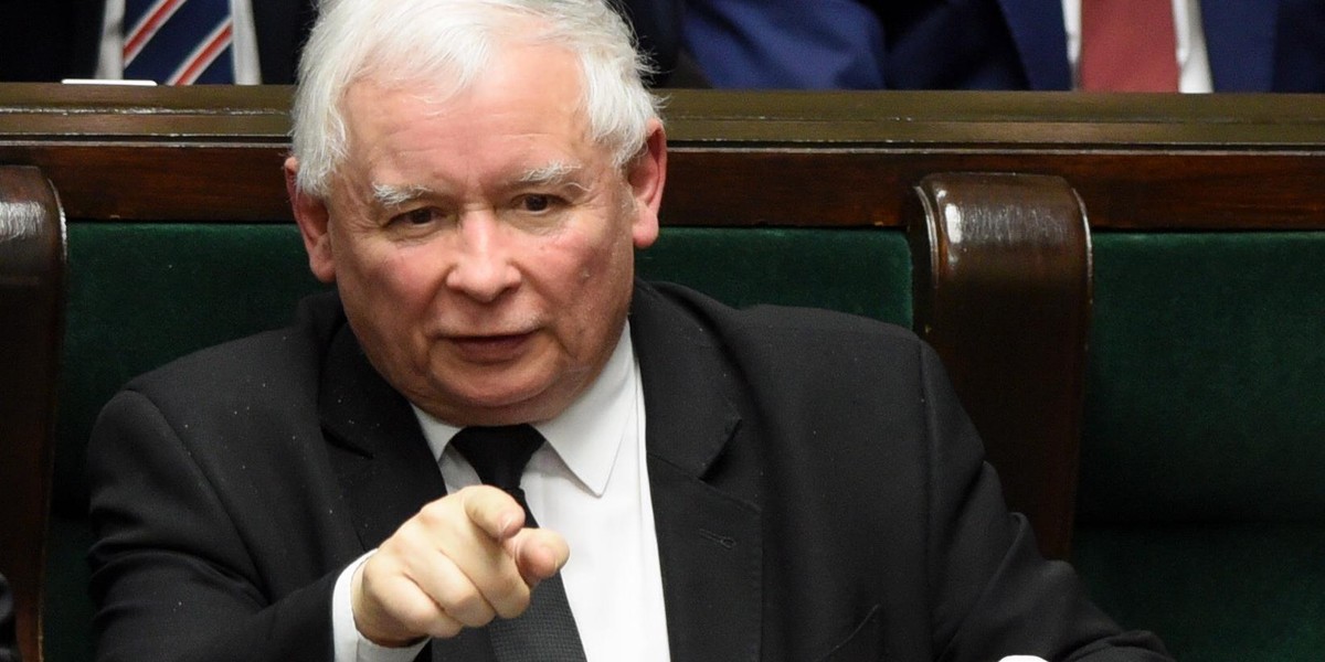 Prezes PiS Jarosław Kaczyński