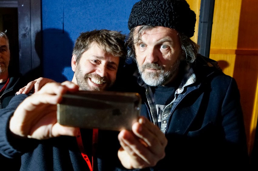 Pobednički selfi s Kustom: Mihail Alal i Emir Kusturica
