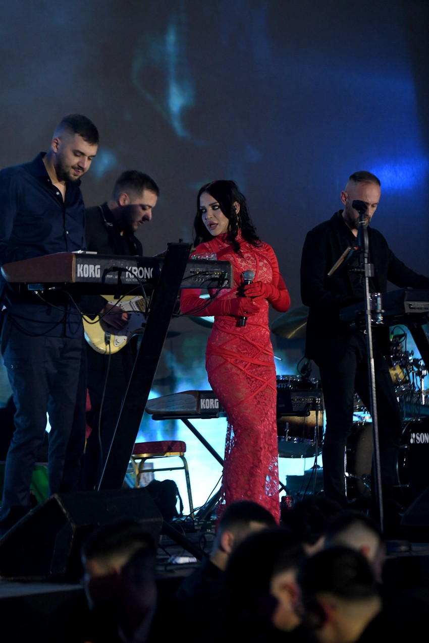 Aleksandra Mladenović doček Nove godine