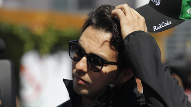 F1: Perez pojedzie w kasku przypominającym o trzęsieniu ziemi