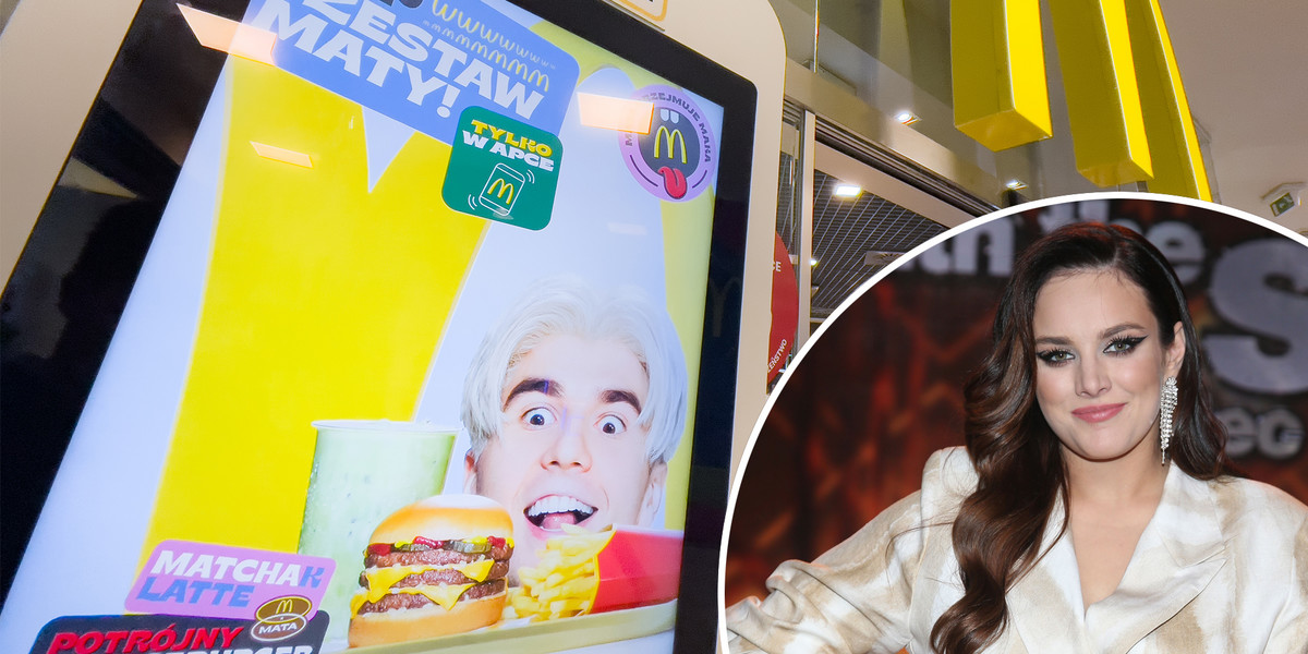 Ewa Farna broni Maty i jego reklamy. Zapowiedziała wizytę w fast foodzie. 