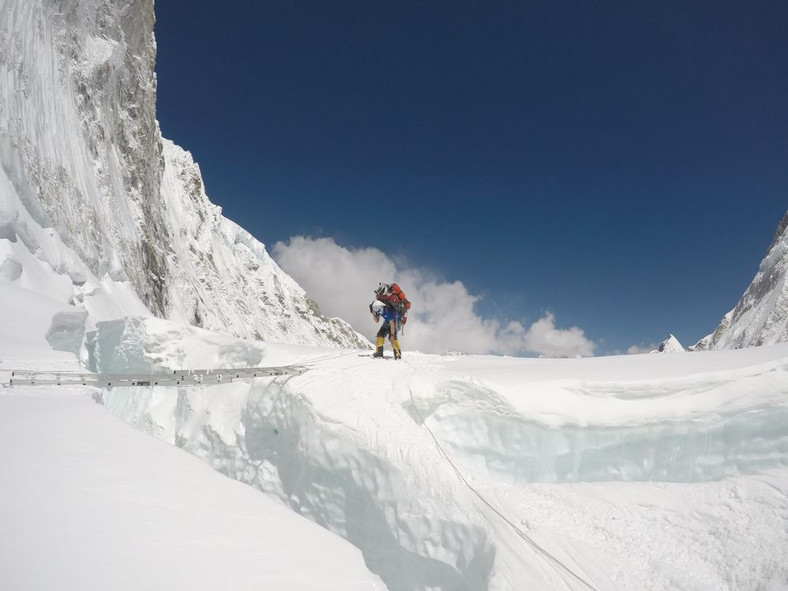 Miłka Raulin w drodze na Mount Everest