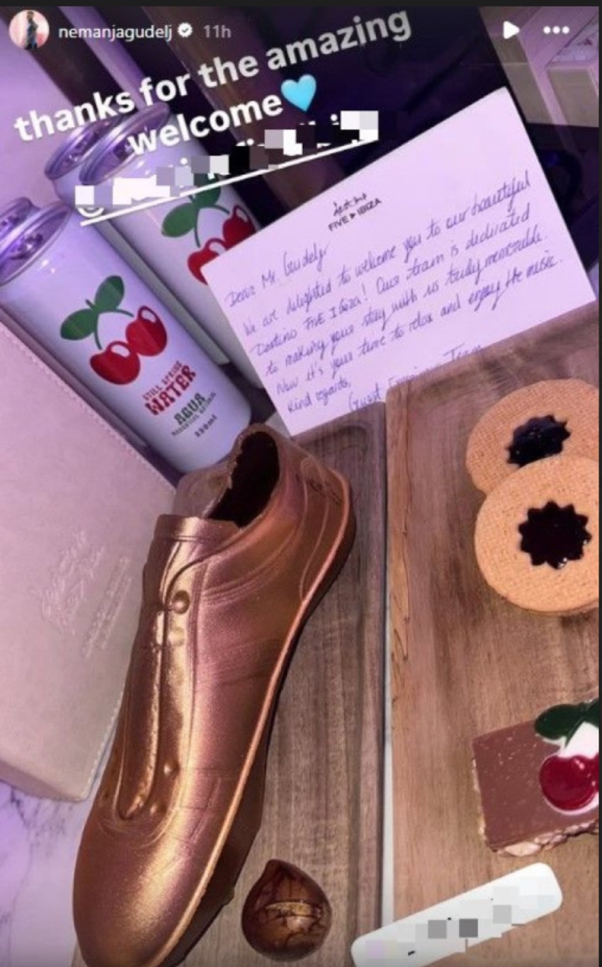 Anastasija i Gudelj na odmoru