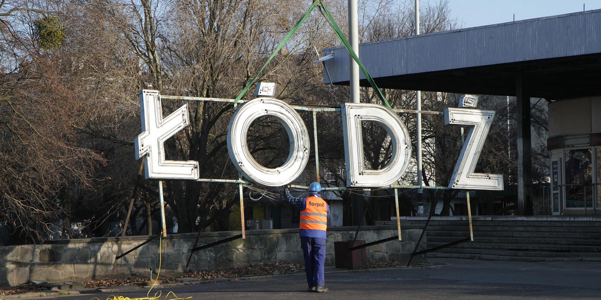 Neon Łódź Fabryczna