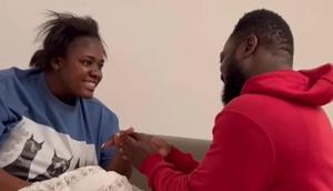 Tracey Boakye drops video of how her husband proposed to her in Germany (WATCH)