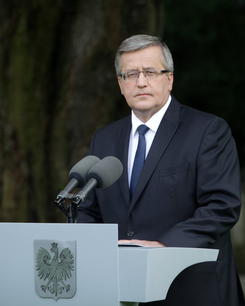 Prezydent Bronisław Komorowski