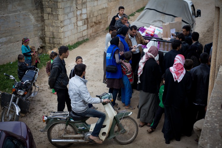 Syria - uchodźcy wewnętrzni