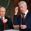 Ruski predsednik Vladimir Putin i gradonačelnik Moskve Sergej Sobjanin u Hramu Hrista Spasitelja u Moskvi 11. aprila 