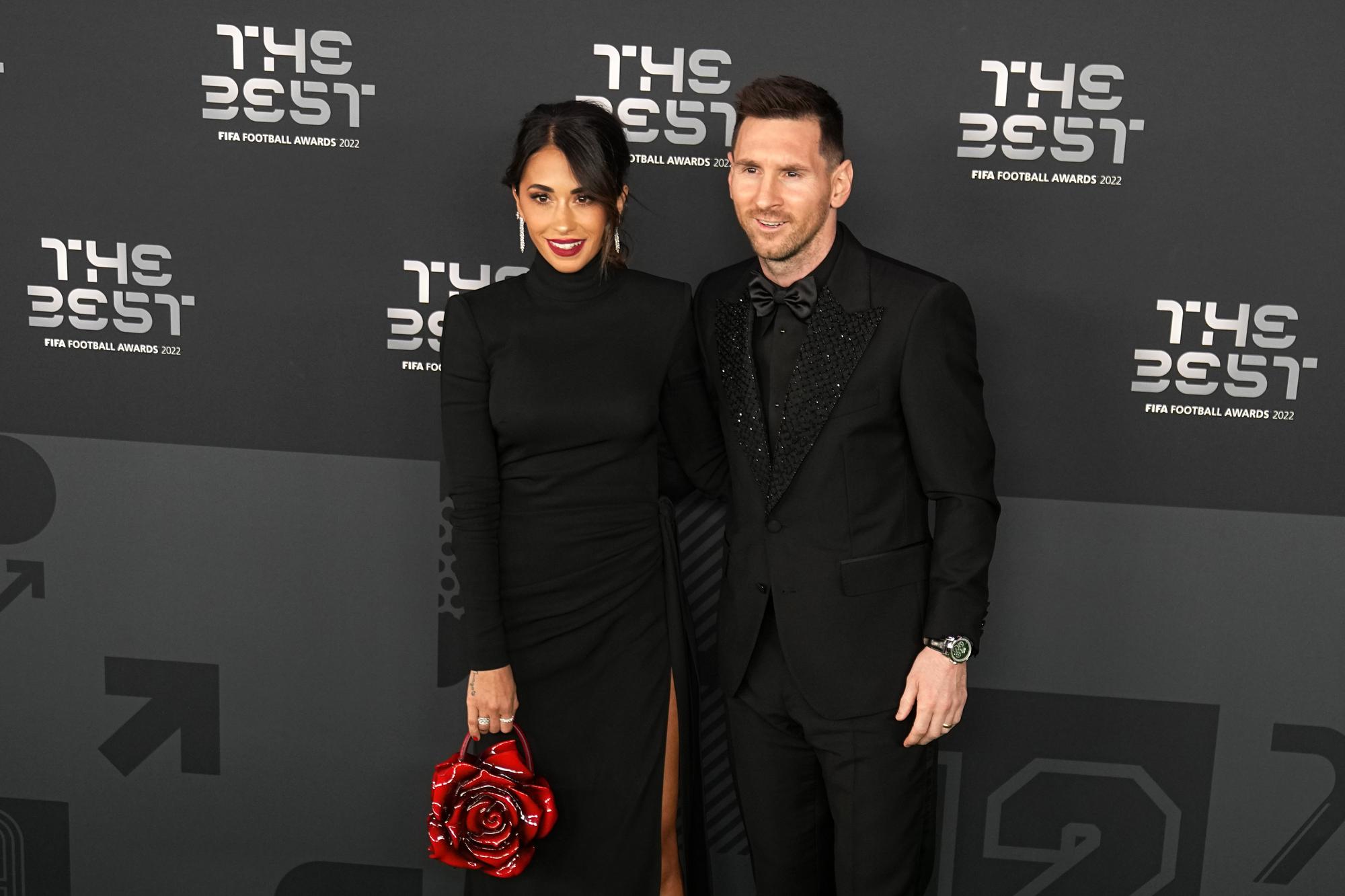 Argentínsky futbalista Lionel Messi a jeho manželka Antonela.