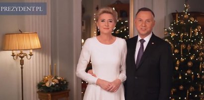 Świąteczne życzenia od prezydenckiej pary FILM