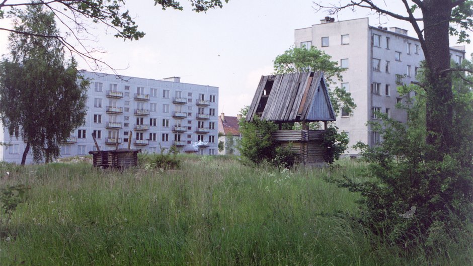 Kłomino, miasto widmo. Zdjęcie archiwalne, 1993