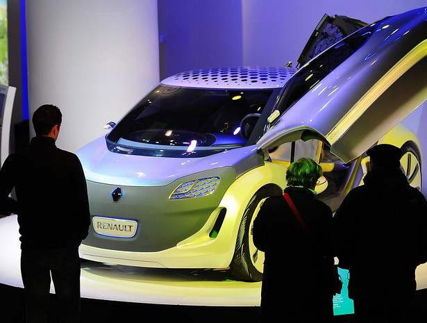 Chiny chcą być liderem na globalnym rynku samochodów elektrycznych. I są gotowe zrobić wszystko, aby osiągnąć ten cel. Na zdj. Model elektrycznego samochodu Renault