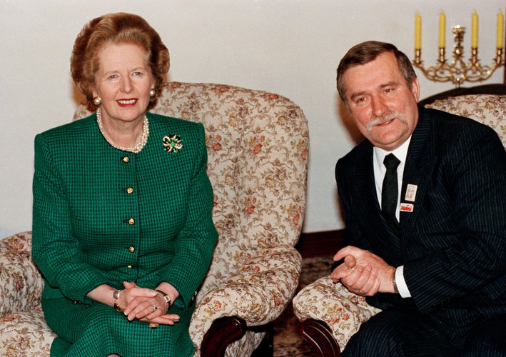 Margaret Thatcher w Polsce. Archiwalne zdjęcia