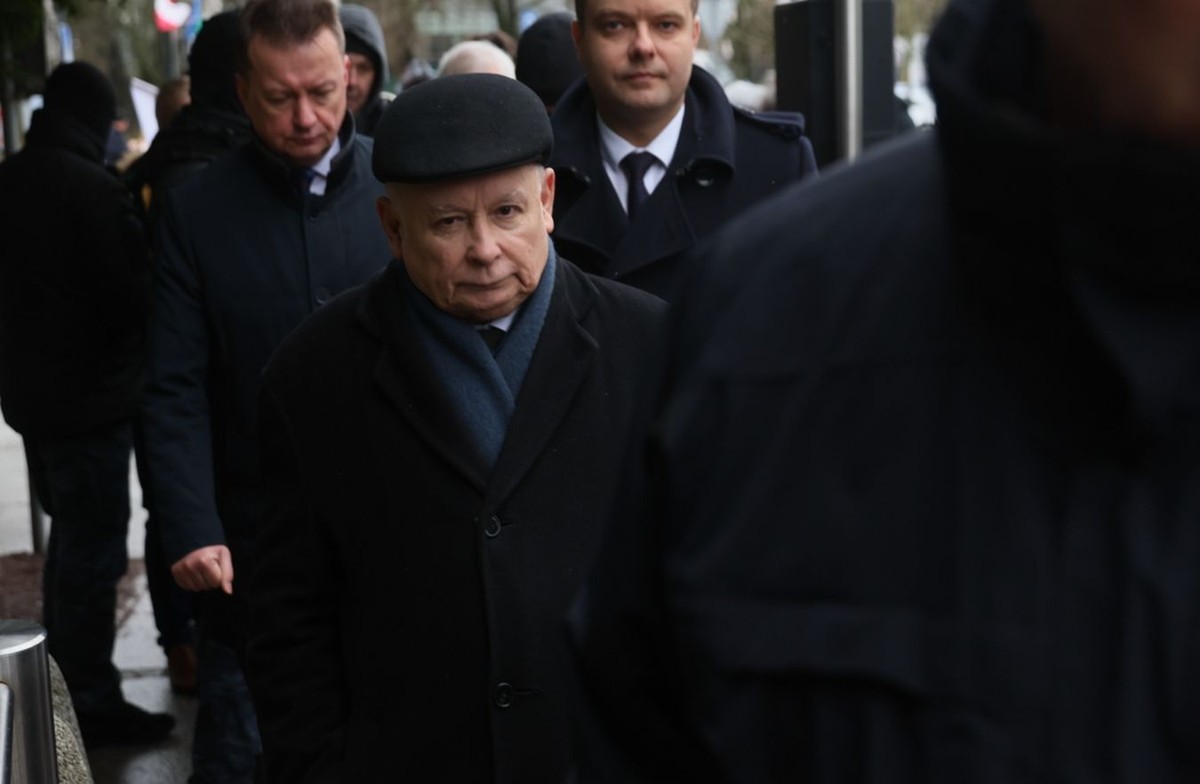 Jarosław Kaczyński, Mariusz Błaszczak, Rafał Bochenek