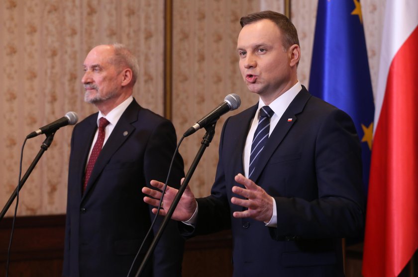 Andrzej Duda i Antoni Macierewicz