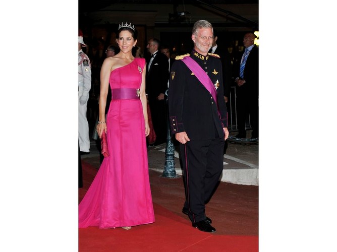 Duńska księżna Mary i książę Filip z Belgii