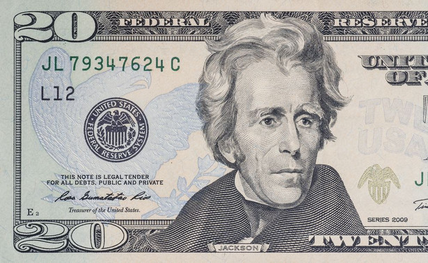 20-dolarówka z Andrew Jacksonem