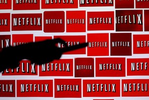 FILE PHOTO: The Netflix logo is shown in this illustration photograph in Encinitas