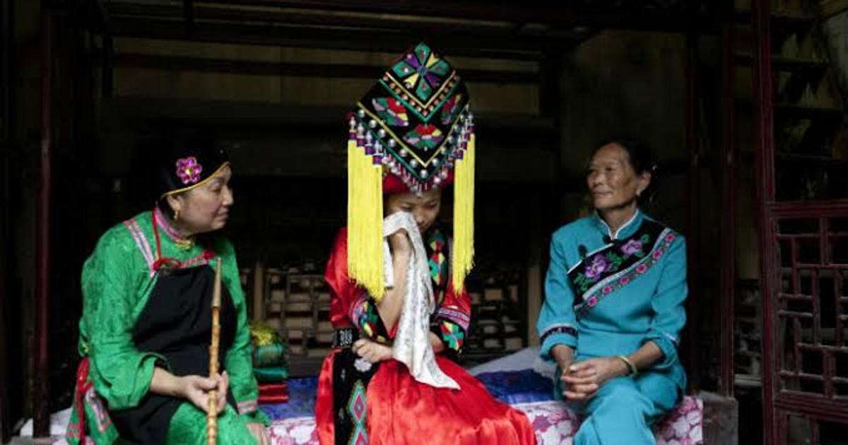 A look at the Chinese custom where brides must cry before getting ...