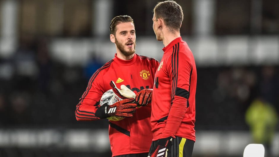 David De Gea i rezerwowy bramkarz Man Utd