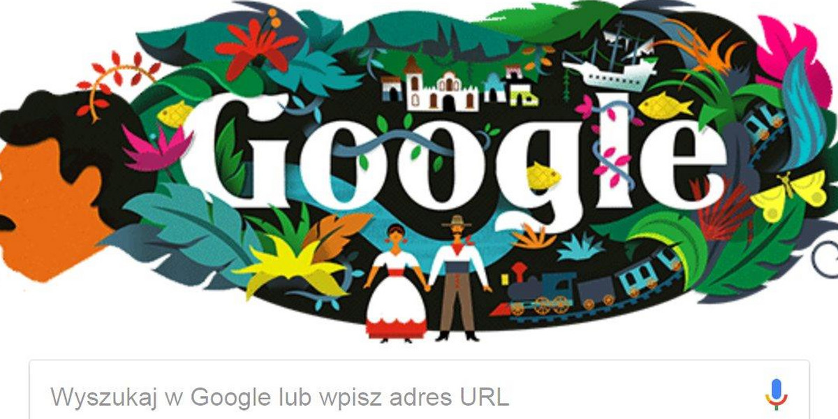 Gabriel Garcia Marquez bohaterem Google Doodle