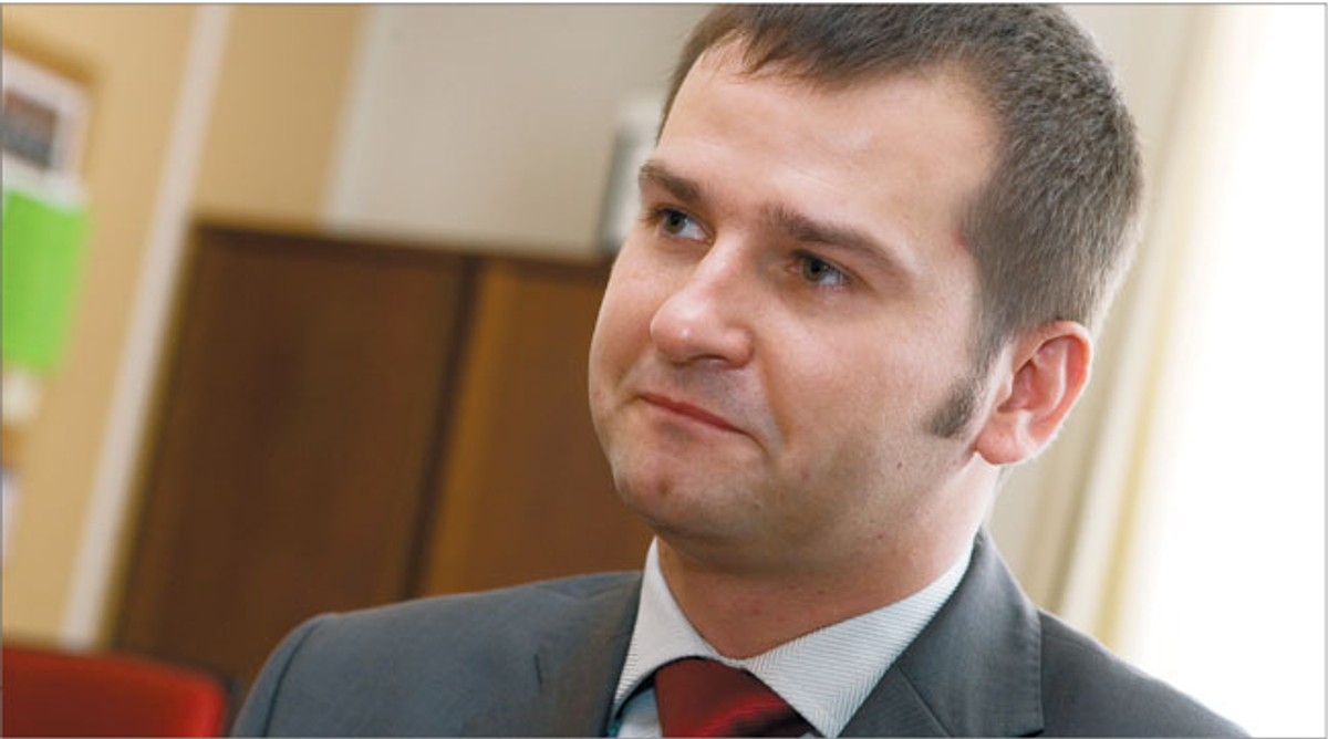Marcin Lucimiński, dyrektor Biura Bankowości Małych i Średnich Przedsiębiorstw w BRE Banku Fot. Wojciech Górski