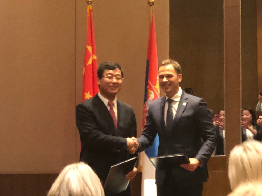 Siniša Mali u Pekingu