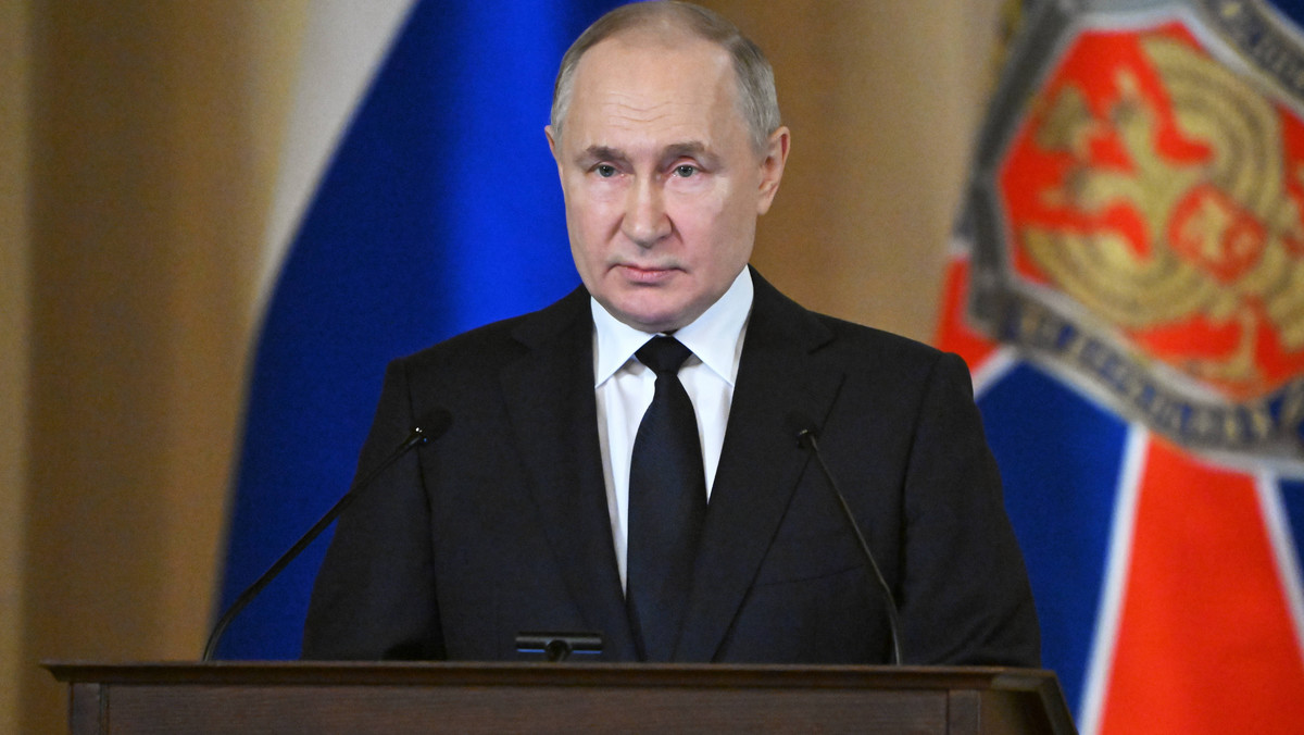 Ciężkie walki na terenie Rosji. Władimir Putin oskarża Zachód i apeluje do FSB